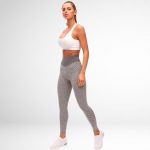 Colanți sport damă push-up Gri – FITINT 006 2025 25