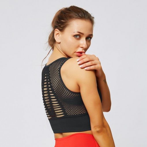 Bustiera Push Up FITINT Cosmic Sport Negru 2023 6