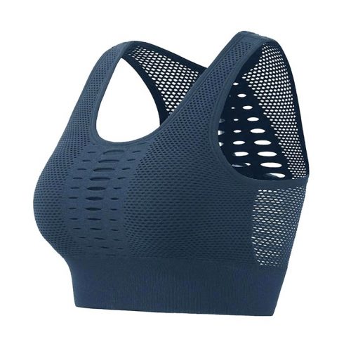 Bustiera Push Up FITINT Cosmic Sport Albastru 2023 13