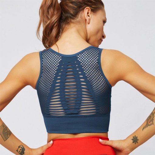 Bustiera Push Up FITINT Cosmic Sport Albastru 2023 9
