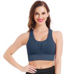 Bustiera Push Up FITINT Cosmic Sport Albastru 2023 36