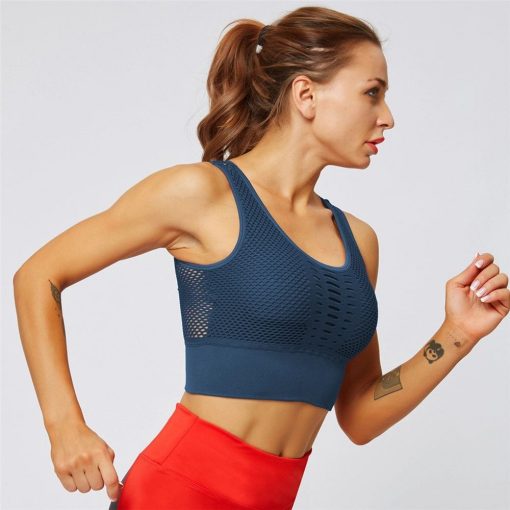 Bustiera Push Up FITINT Cosmic Sport Albastru 2023 6