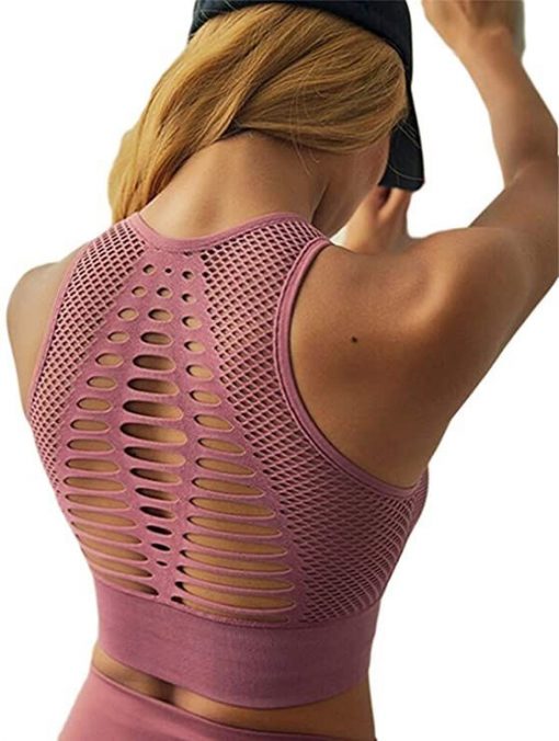 Bustiera Sport Push Up FITINT Cosmic Pink 2023 6