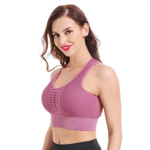 Bustiera Sport Push Up FITINT Cosmic Pink 2023 4