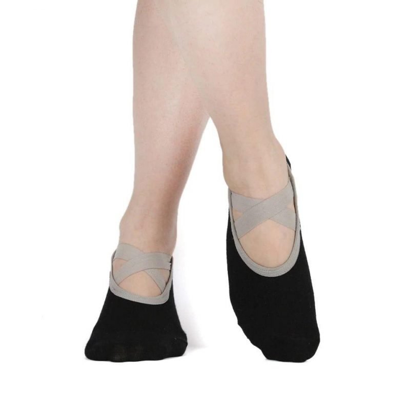 Sosete Antiderapante FITINT Yoga / Pilates / Stretching Negru 2025 5