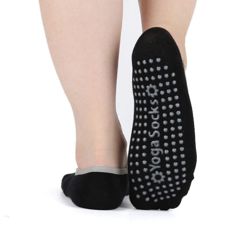 Sosete Antiderapante FITINT Yoga / Pilates / Stretching Negru 2025 6