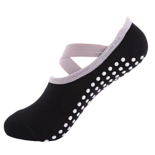 Sosete Antiderapante FITINT Yoga / Pilates / Stretching Negru 2023 3