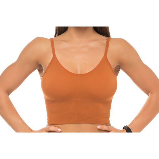 Bustiera Sport Push Up FITINT Finesse Caramel 2023 4