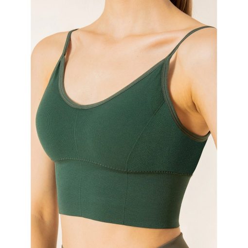 Bustiera Push Up FITINT Finesse Verde 2024 4