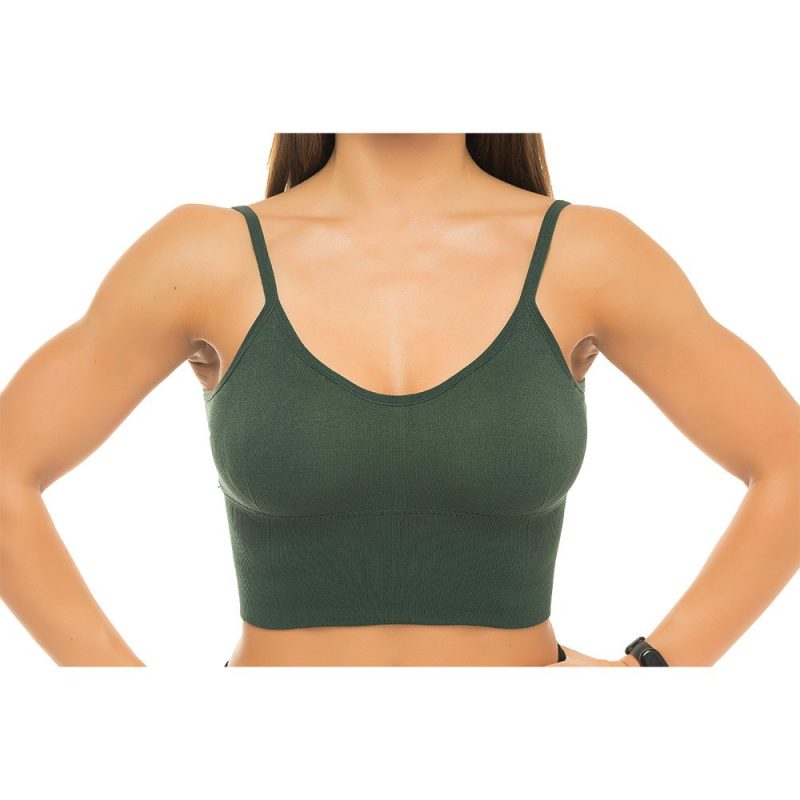 Bustiera Sport Push Up FITINT Finesse Dark Green 2023 23 Bustiera Sport Push Up FITINT Finesse Dark Green 2023 22