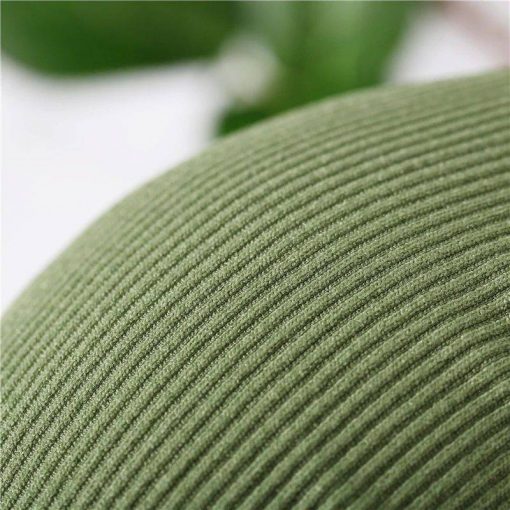 Bustiera Cu Spate Decupat FITINT Backless Verde 2023 13