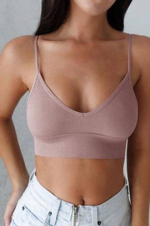 Bustieră sport damă material elastic Negru – FITINT 476 2025 27
