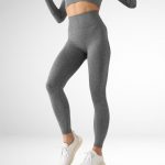 Colanți sport damă push-up talie înaltă Gri – FITINT 046 2025 21