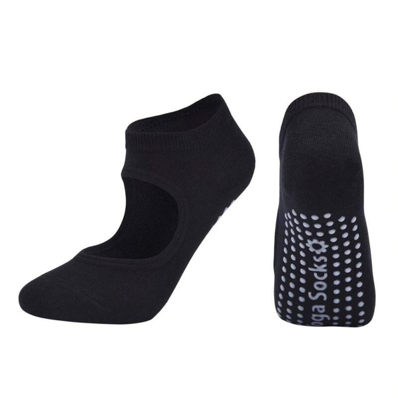 Sosete Antialunecare FITINT Yoga / Pilates / Stretching Negru 2025 2