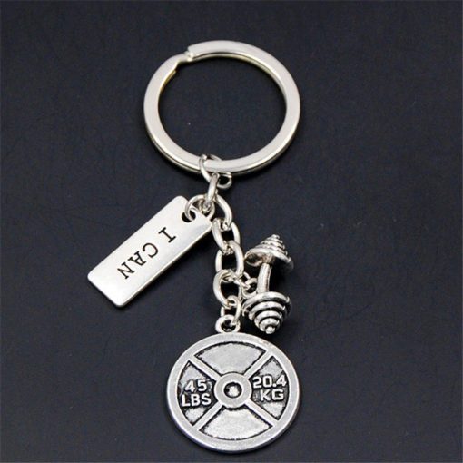 Breloc metalic FITINT Gantera - I can - Argintiu 092-1 2023 1