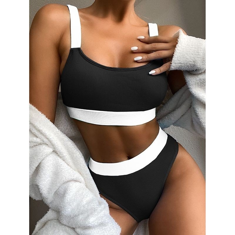 costum baie 2 piese negru fitint 1