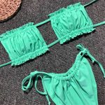 Costum de baie push up FITINT Joy 2 piese Bikini Turcoaz 2023 26