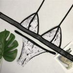 Costum de baie damă cu burete 2 piese Alb – FITINT 102 2025 20