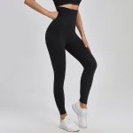 Colanți sport damă talie înaltă Negru – FITINT 065 2025 15