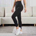 Colanți sport damă talie înaltă Negru – FITINT 065 2025 29
