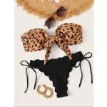 Costum de baie damă 2 piese Negru – FITINT 152 2025 22