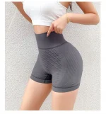 Colanți sport damă push-up talie înaltă Gri – FITINT 175 2025 7