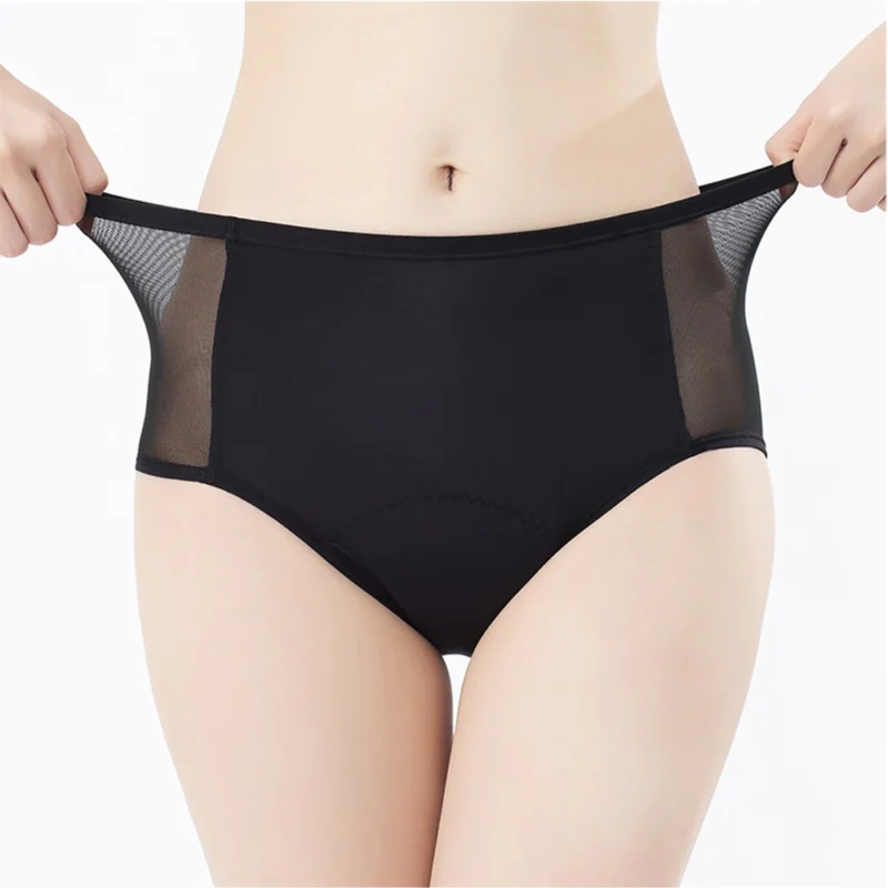 Chiloti menstruali pentru apa impermeabili FITINT cu absorbtie rapida Negru 2025 4