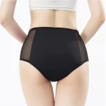 Chiloti menstruali impermeabili FITINT reutilizabili cu absorbtie rapida Negru 2024 19