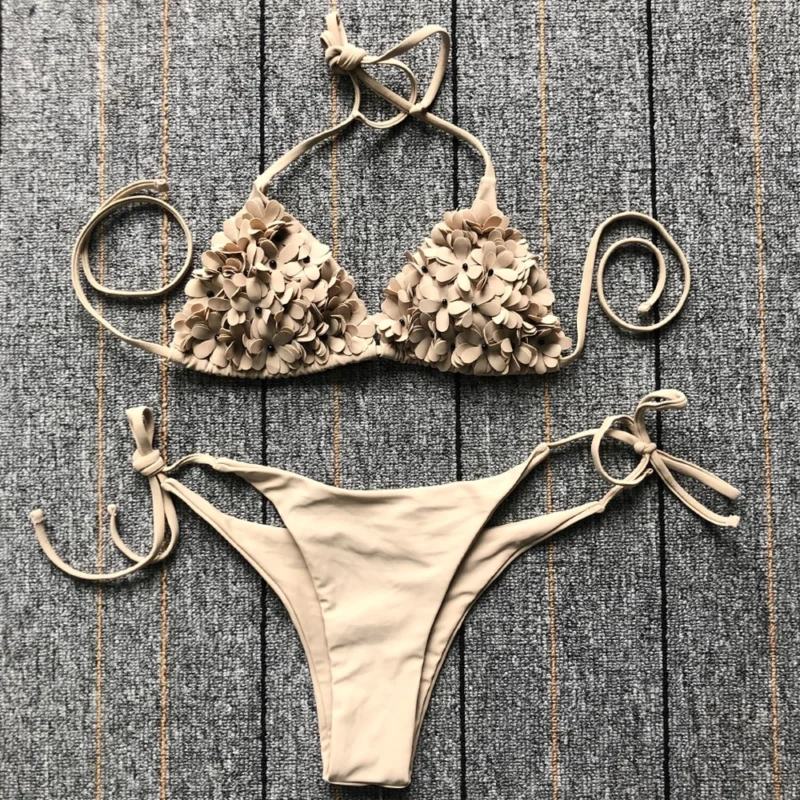 Costum de baie damă cu burete 2 piese Maro – FITINT 271 2025 6