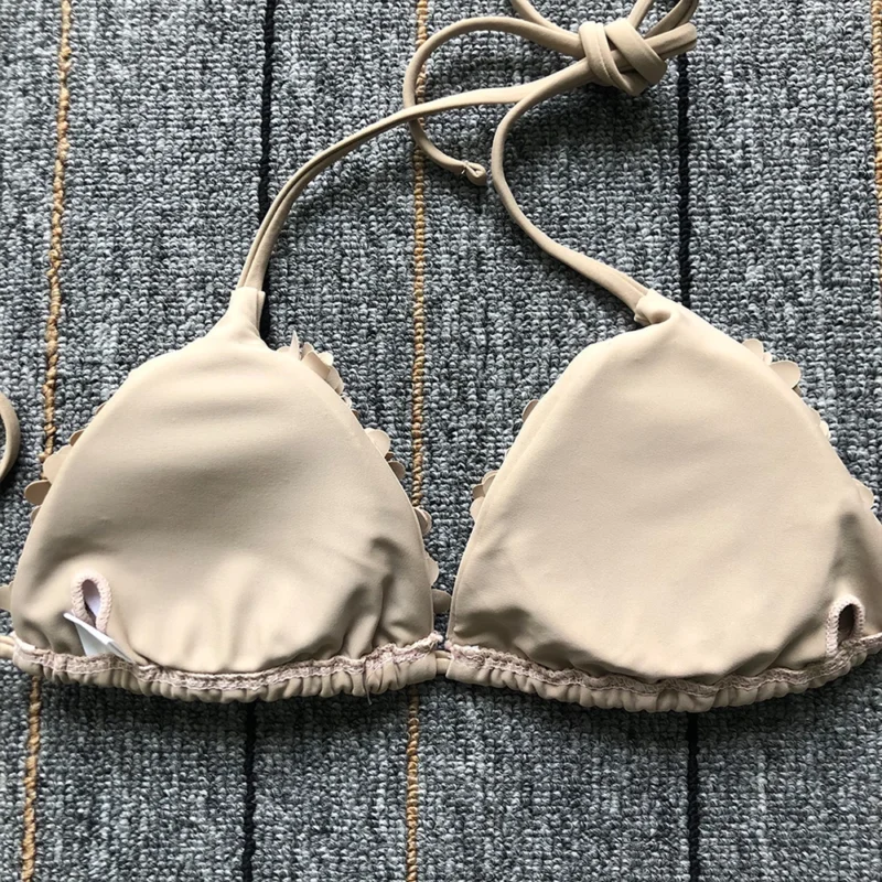 Costum de baie damă cu burete 2 piese Maro – FITINT 271 2025 8