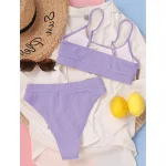 Costum de baie damă cu burete 2 piese Mov – FITINT 276 2025 20
