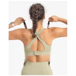Bustieră sport damă material elastic Verde – FITINT 310 2025 10