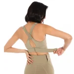 Bustieră sport damă material elastic Verde – FITINT 310 2025 16