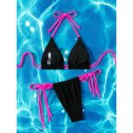 Costum de baie damă 2 piese Negru – FITINT 383 2025 22
