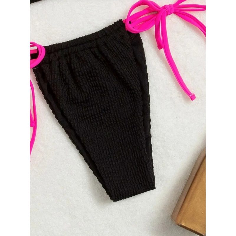 Costum de baie damă 2 piese Negru – FITINT 383 2025 5