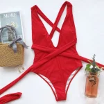Costum de baie damă întreg Rosu – FITINT 288 2025 17