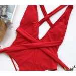 Costum de baie damă întreg Rosu – FITINT 288 2025 21
