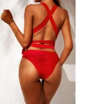 Costum de baie damă întreg Rosu – FITINT 288 2025 13