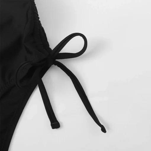 Slip dama brazilian cu talie inalta Negru 308 2023 5