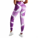 Colanți sport damă push-up talie înaltă Mov – FITINT 227 2025 19