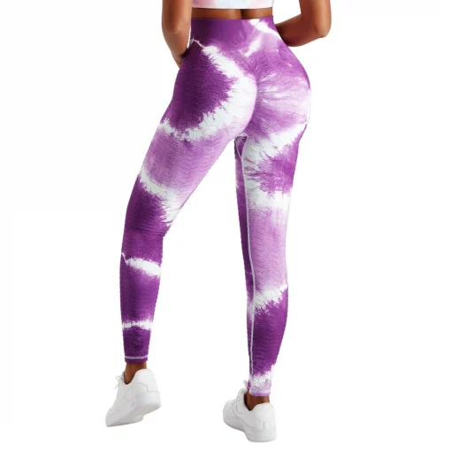 Colanti modelatori FITINT Astro Tie Dye push up Mov 2023 3