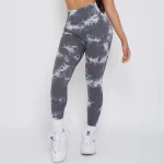 Colanți sport damă push-up talie înaltă Gri – FITINT 325 2025 17