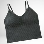 Bustieră sport damă material elastic Gri – FITINT 059 2025 17