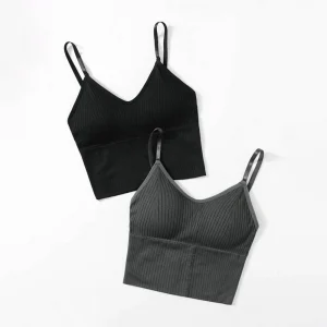 Bustiera Push Up FITINT Cosmic Sport Negru 2023 95