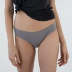 Chiloti tanga dama FITINT fara cusaturi Gri 334 2023 10