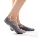 Sosete Antiderapante Yoga / Pilates / Stretching Gri 2025 7