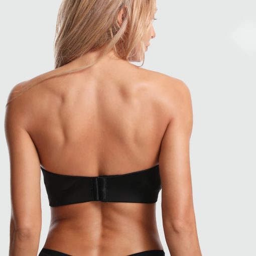Sutien fara bretele FITINT cu push up Negru 134 2023 5