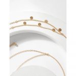 Body chain lant de corp auriu lung cu bilute 355 damă Auriu argintiu FITINT 355 2025 10