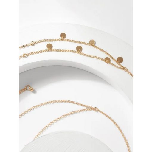 Body chain lant de corp auriu lung cu bilute 355 2023 3