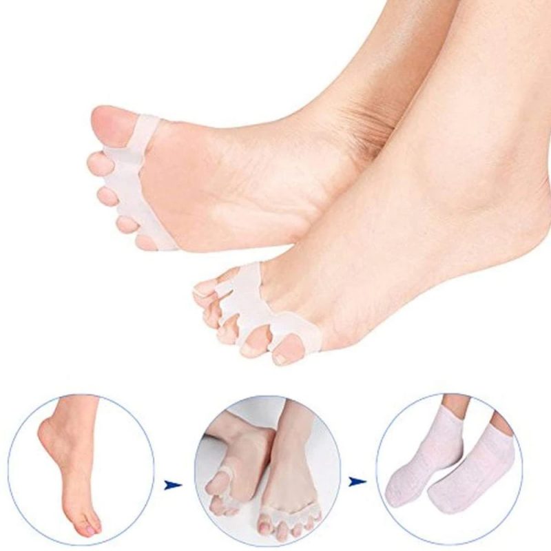 Corector ortopedic degete picioare copii - distantiere din silicon copii Hallux Valgus 2025 2